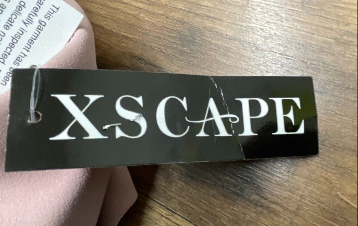 XSCAPE Women's Rose Ruffled Off-the-Shoulder Formal Gown Dress NWT Sz 16W