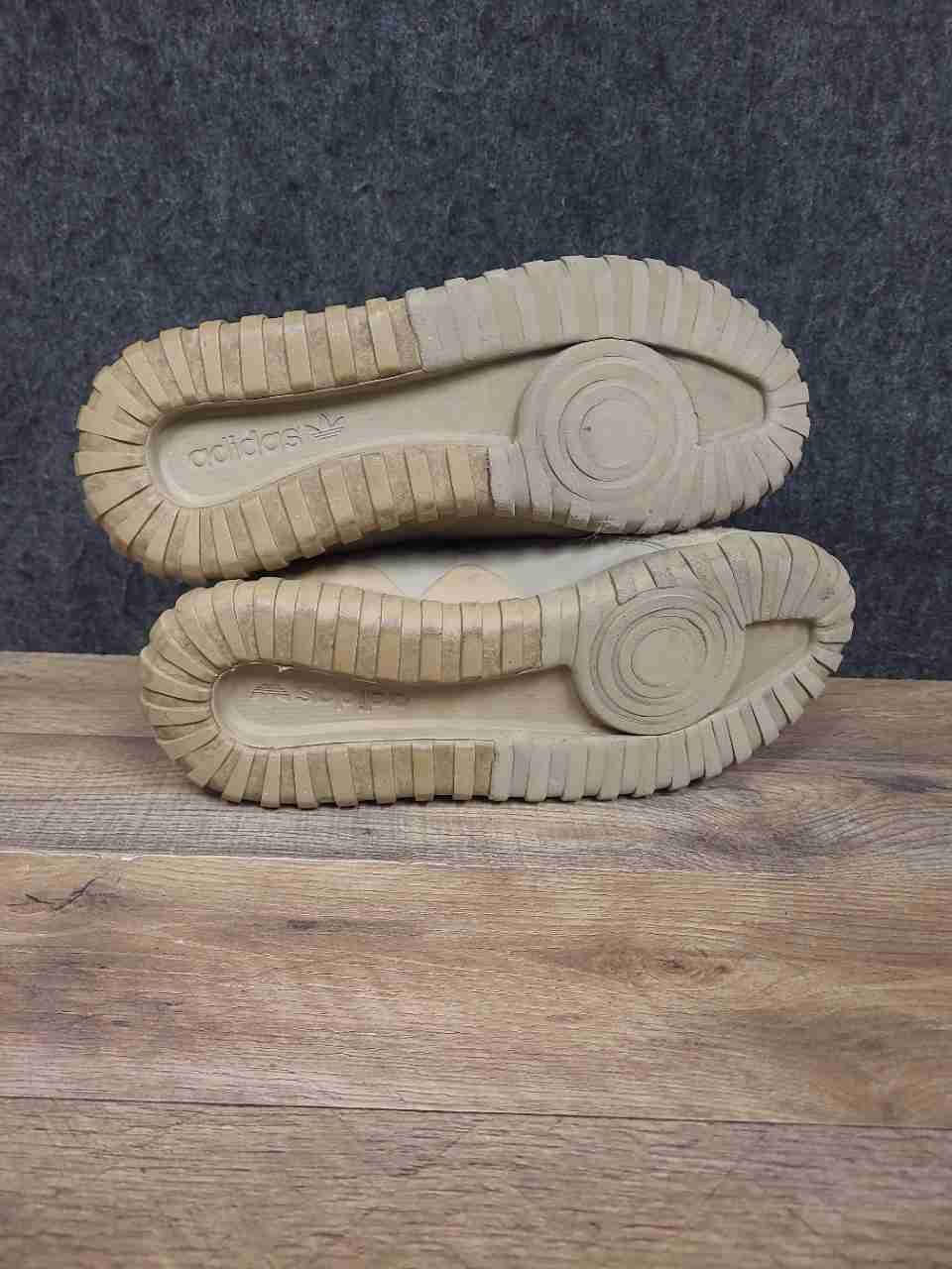 Adidas Tubular X Hemp Tan Khaki Suede Mesh High Top Sneakers Men's Size 11