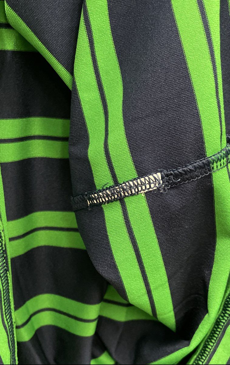 Under Armour Men's Greenbrier Classic HeatGear Striped Polo Shirt Navy Green 2XL