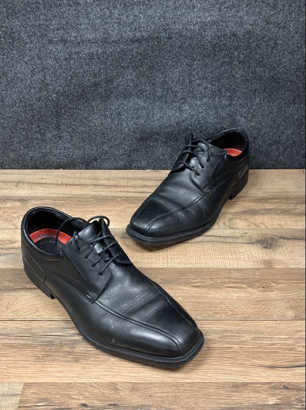 Rockport Style Leader 2 Bike Toe Black Oxford Shoes Men's Size 11 M