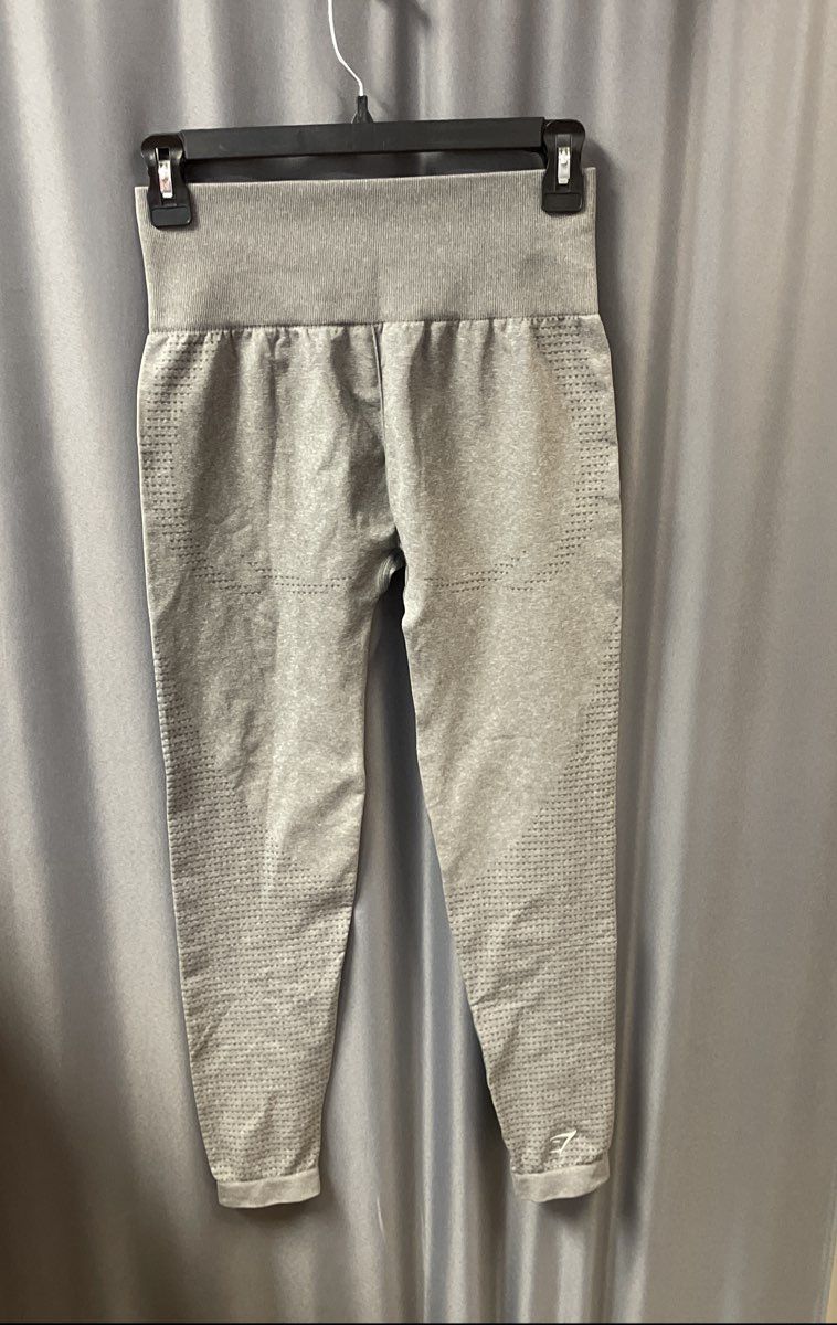 Gymshark Women's Gray Vital Seamless 2.0 High Rise Leggings Sz S