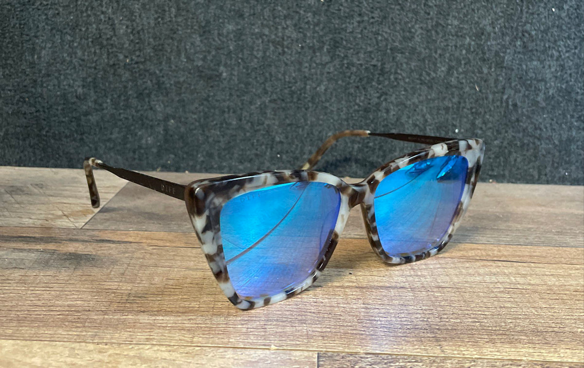DIFF Women's Sunglasses Lot of 4 Becky Bella Cruz Goldie Tortoise Aviator