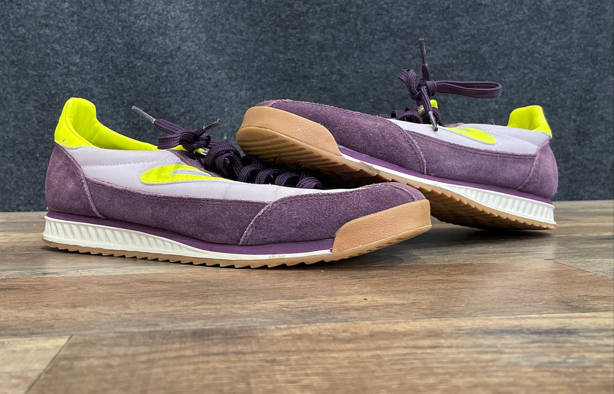 Tretorn Rawlins 2 Purple Neon Green Lifestyle Sneakers Women's Size 8