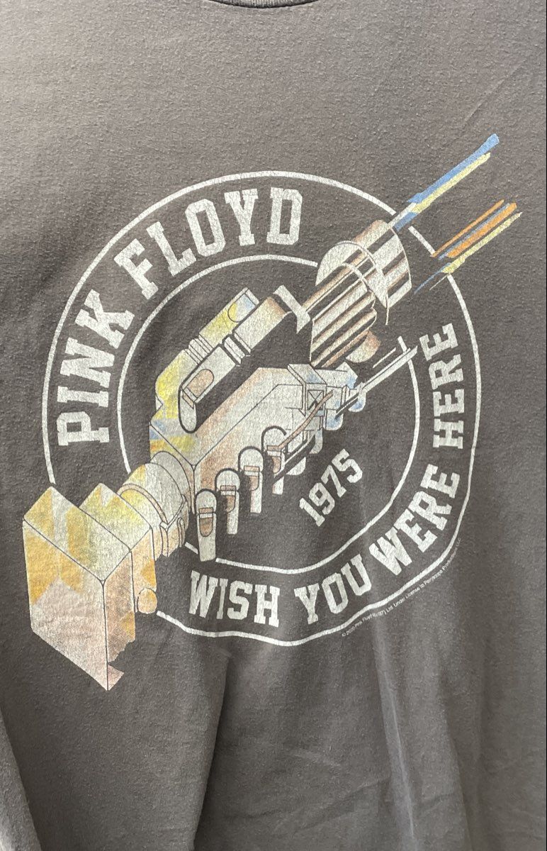 Pink Floyd Wish You Were Here T-Shirt Reprint Perryscope Sz M