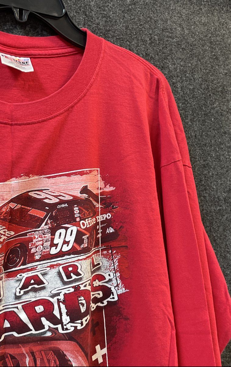2000s NASCAR Carl Edwards #99 Office Depot L/S Shirt Chase Authentics Sz 2XL