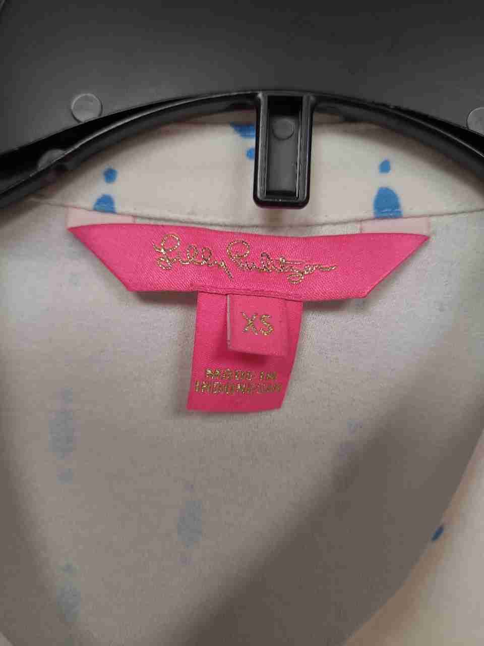 Lilly Pulitzer Women's Lot of 2 Floral Tropical Button Down Blouse Tops Size XS