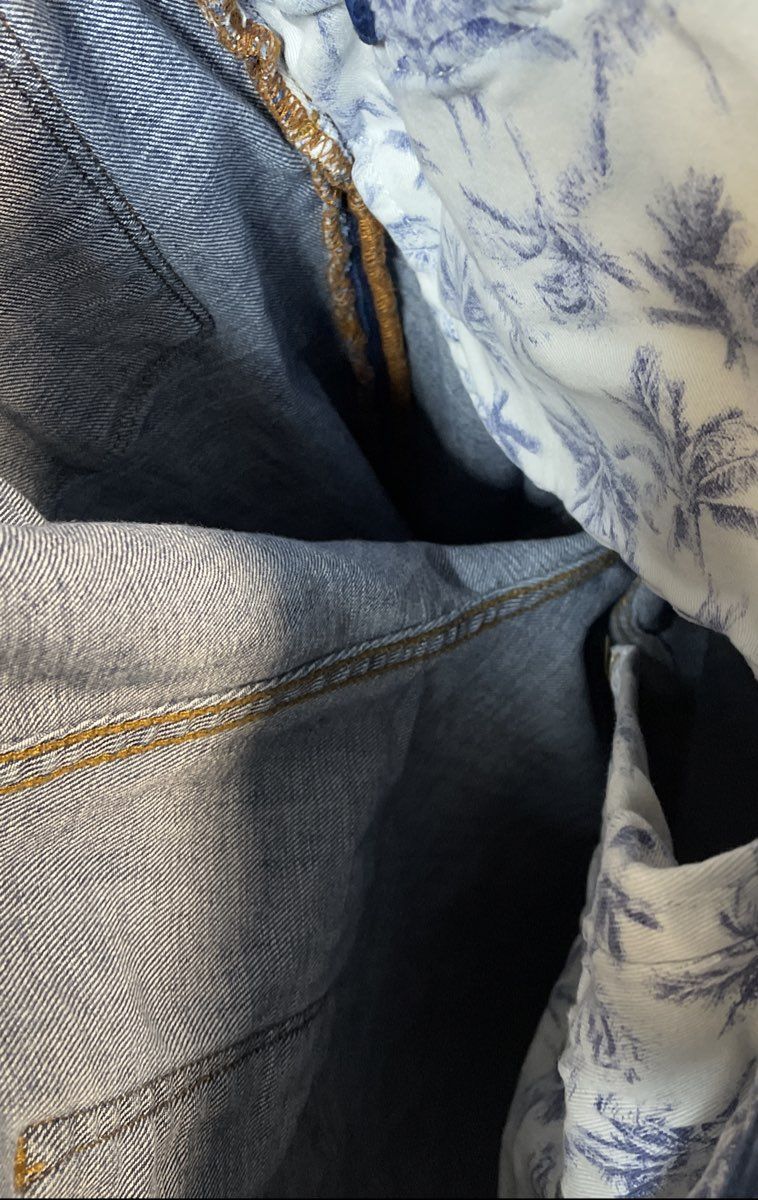 Tommy Bahama Men's Jeans Blue Medium Wash Cotton Blend Straight Leg Sz 36x32
