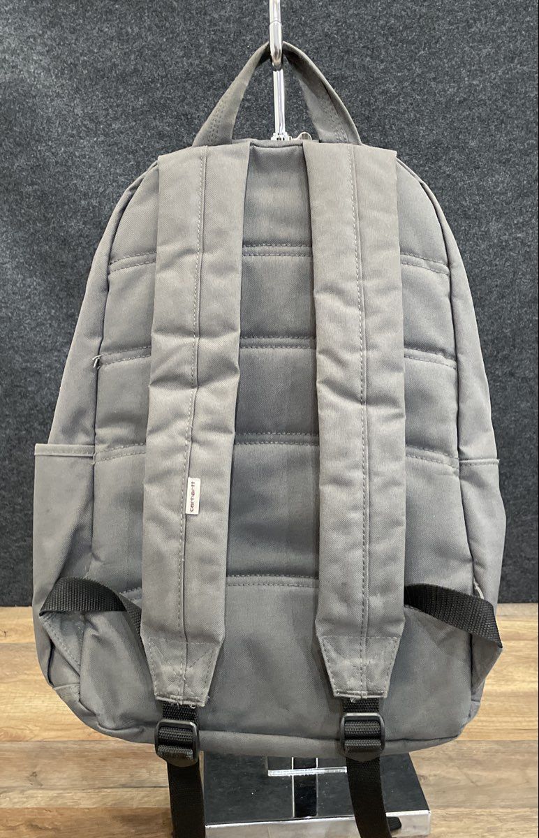 Carhartt Gray Essentials Backpack Daypack Bookbag Travel Work Bag