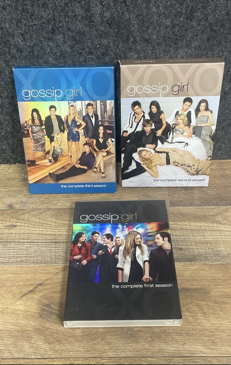 Gossip Girl The Complete Series Seasons 1 2 & 3 DVD Box Set Lot TV Show