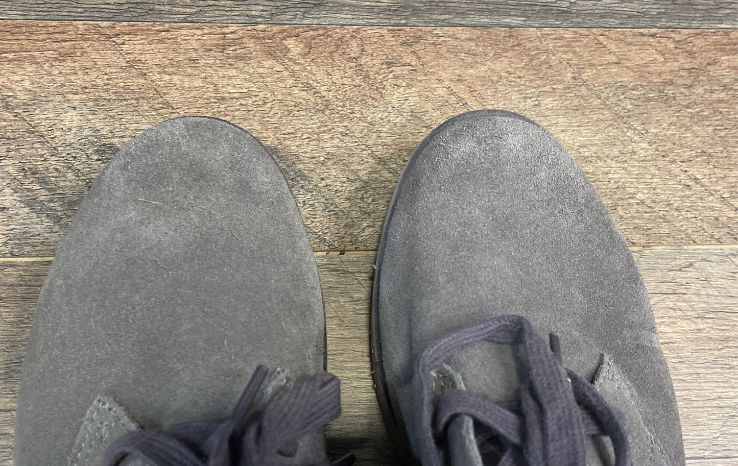 Koolaburra by UGG Shazi Grey Suede Fur Lined Chukka Boots Women's Size 9