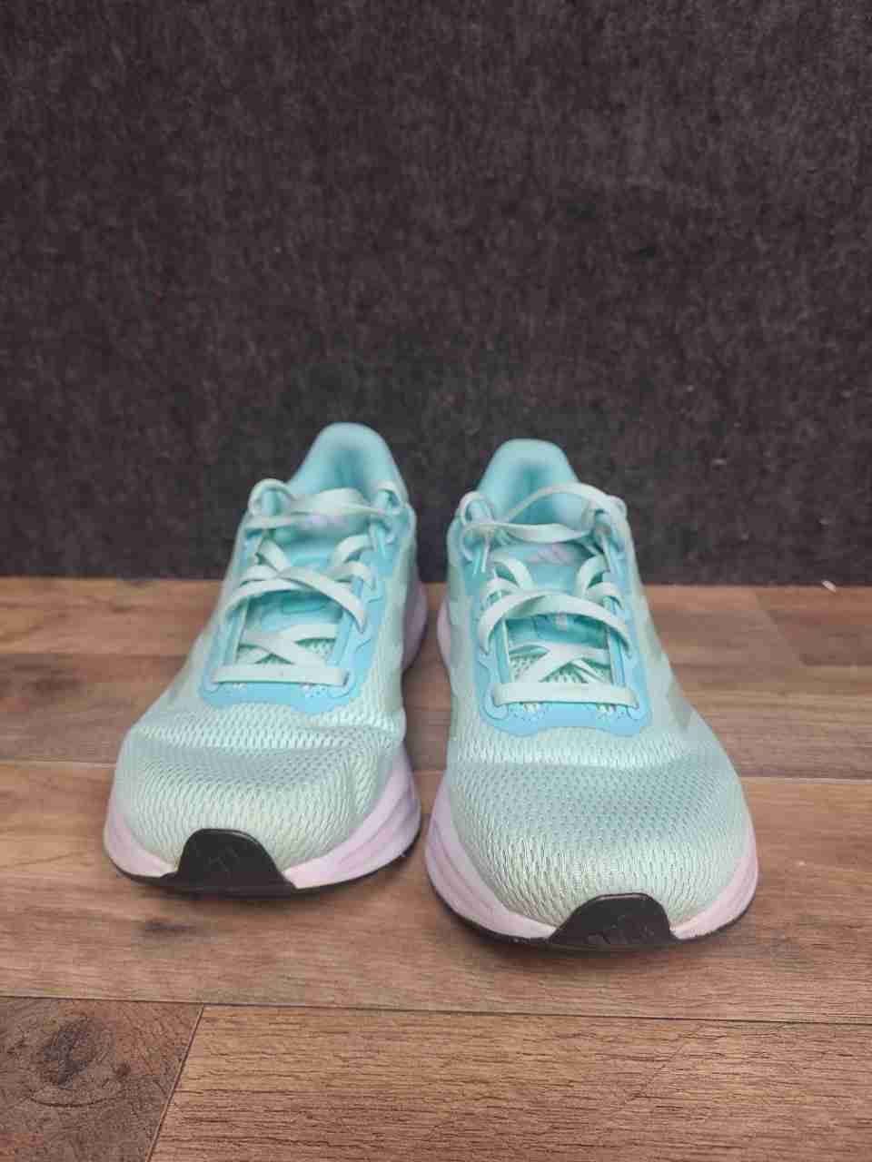 Adidas Duramo SL Mint Green Silver Women's Running Shoes Size 9.5