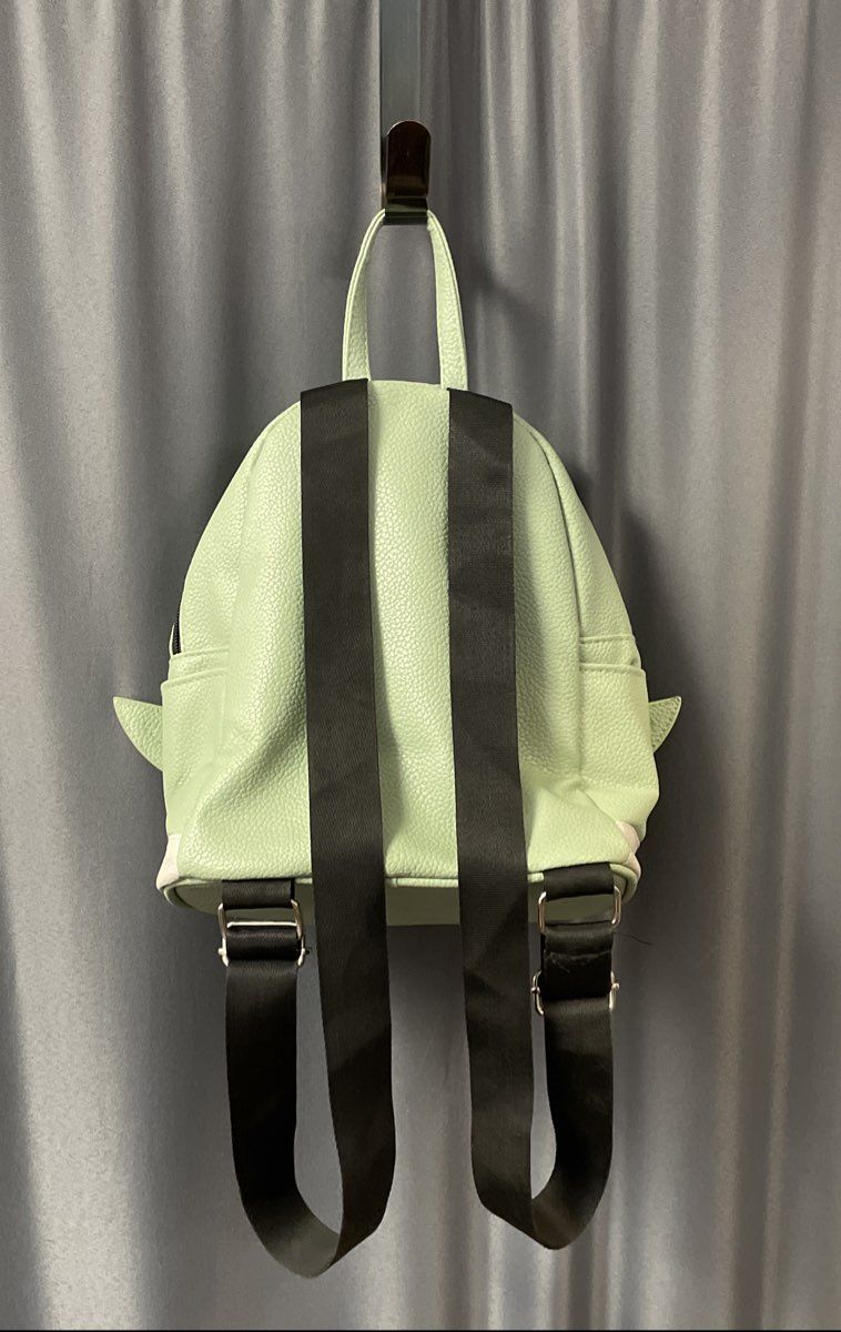 Star Wars The Child Grogu Baby Yoda Mini Backpack Faux Leather Mint Green
