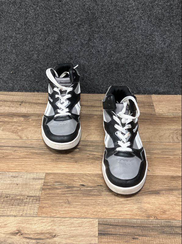 Reebok Royal BB4500 Hi 2 Black Grey High Top Sneakers Big Kid Size 4K