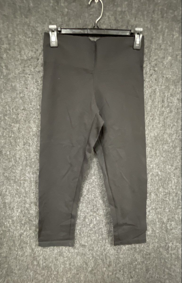 Worthington Women's Black High Rise Cropped Pull-On Pants Sz PS