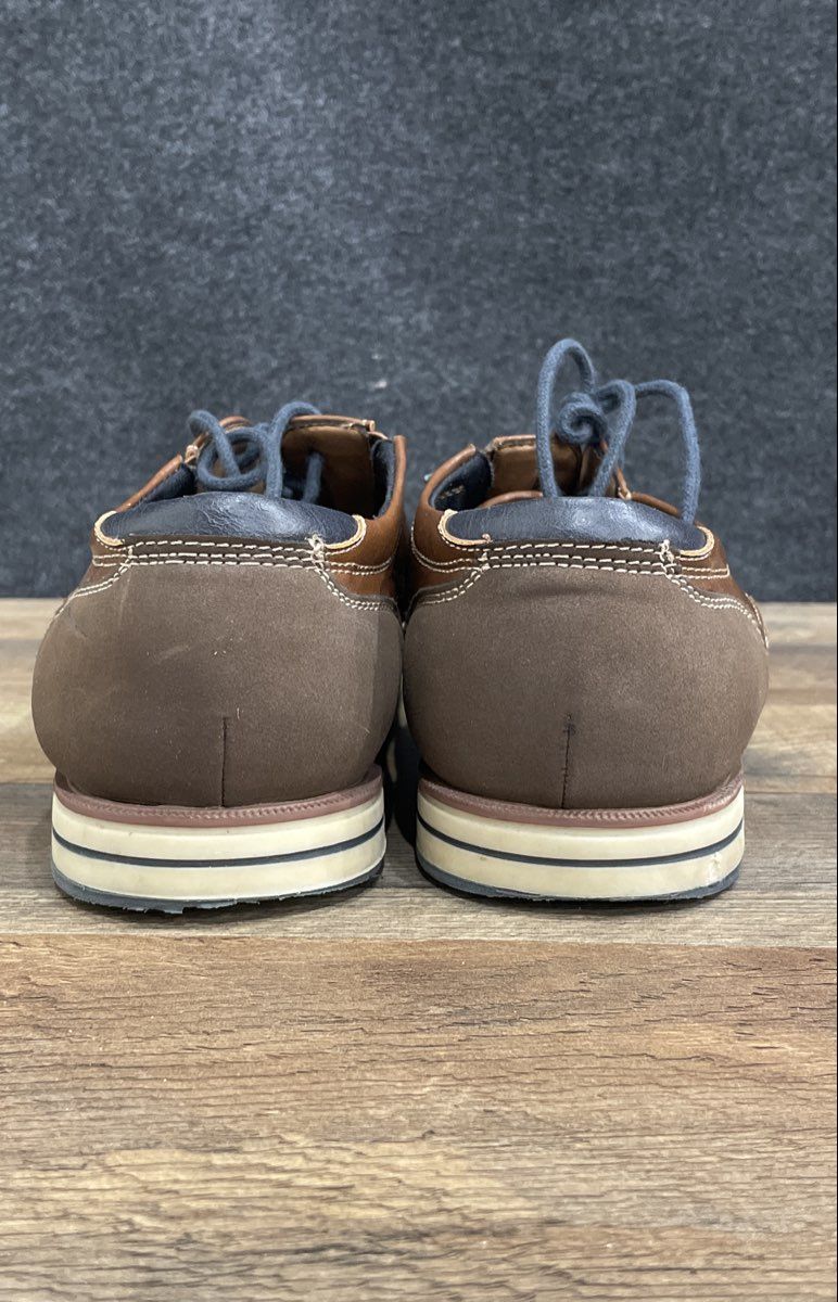 Tommy Hilfiger TMURBAN-F Brown Cognac Casual Oxford Sneakers Men's Size 8.5