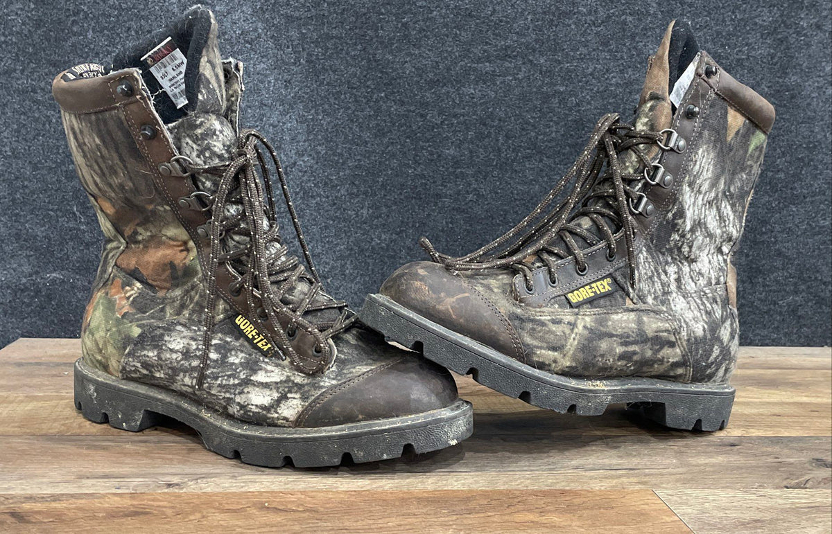 Rocky 9367 Gore-Tex Waterproof Camouflage Hunting Boots Men's Size 8.5MW