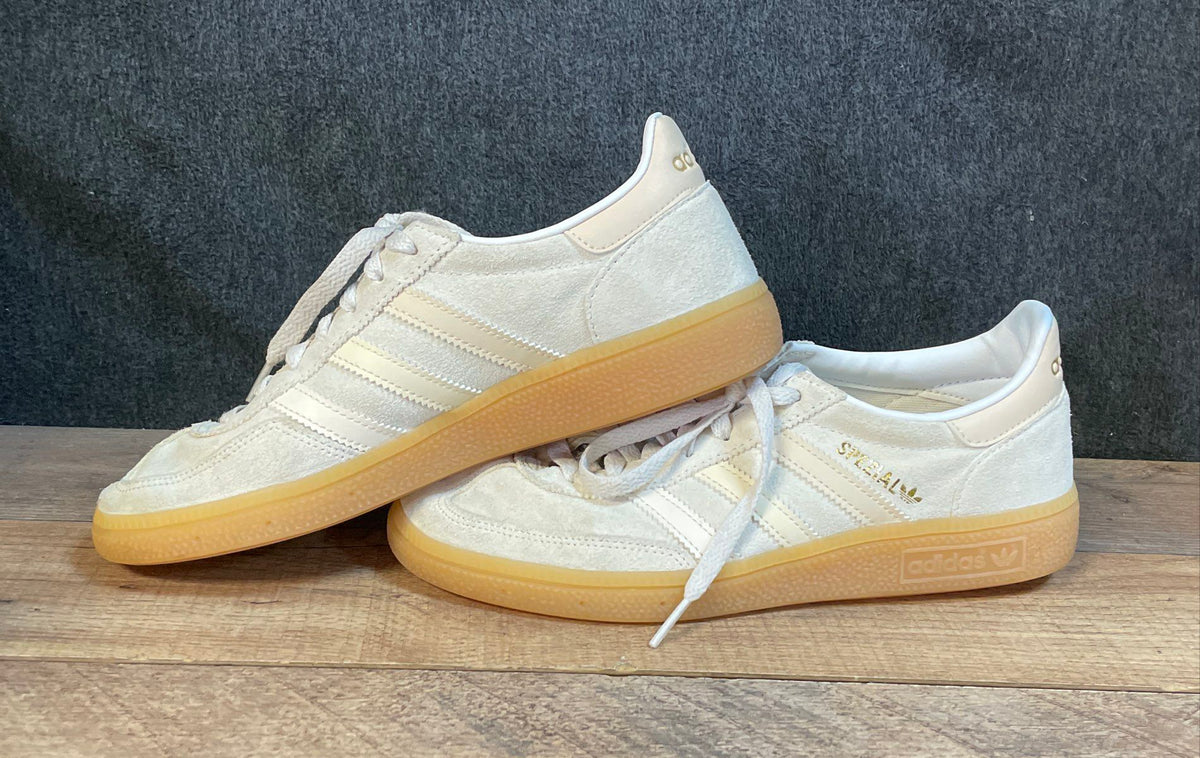 Adidas Originals Handball Spezial Wonder White Gum Sneakers JH6365 Size 6