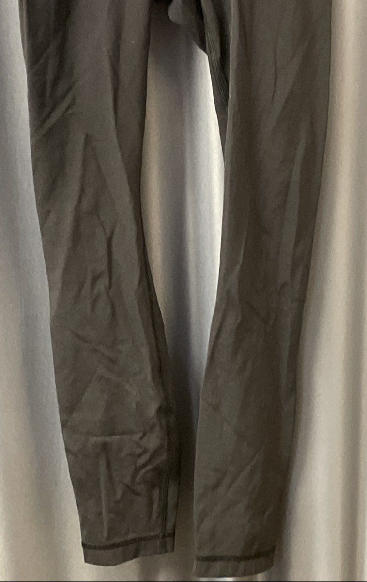 Lululemon Women's Black High-Rise Leggings Flywheel Sports FLY Graphic Sz 2