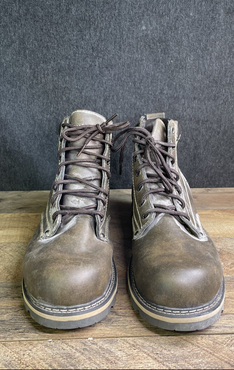 Dexter Men's Brown Waterproof Oil Resistant Ankle Work Boots Size 13