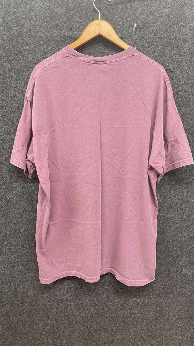 Comfort Colors Men's Purple Freebird Eagle Graphic Heavyweight T-Shirt Sz XXL
