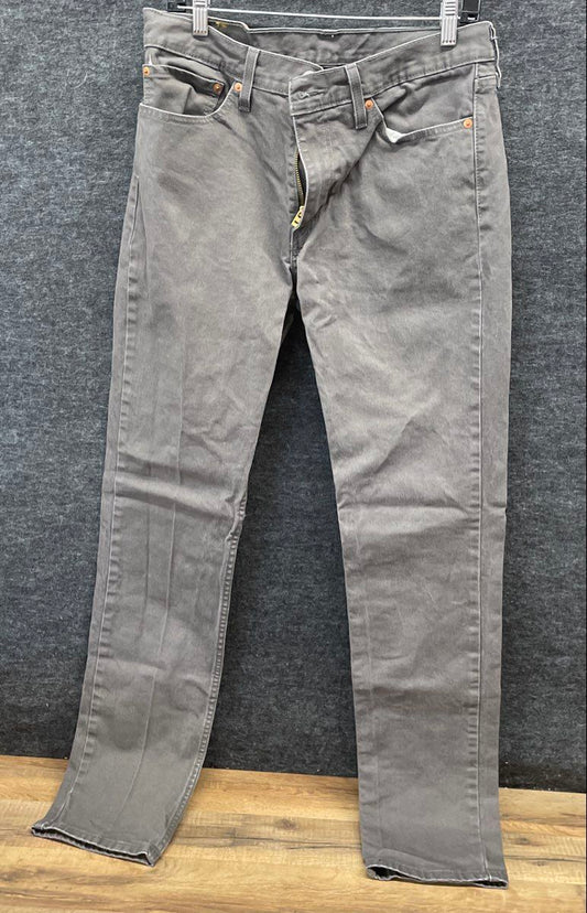 Levi's Men's 511 Slim Fit Gray Denim Jeans Size 34x34