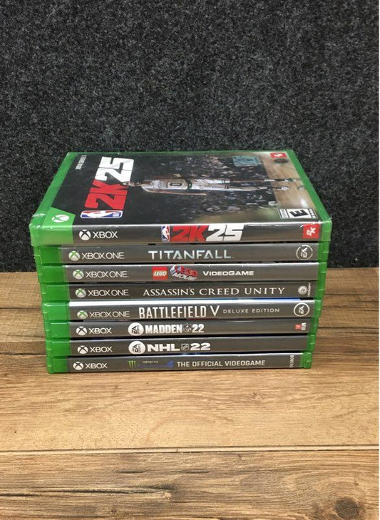 Titanfall Assassin's Creed Battlefield Xbox One Series X 8 Game Lot