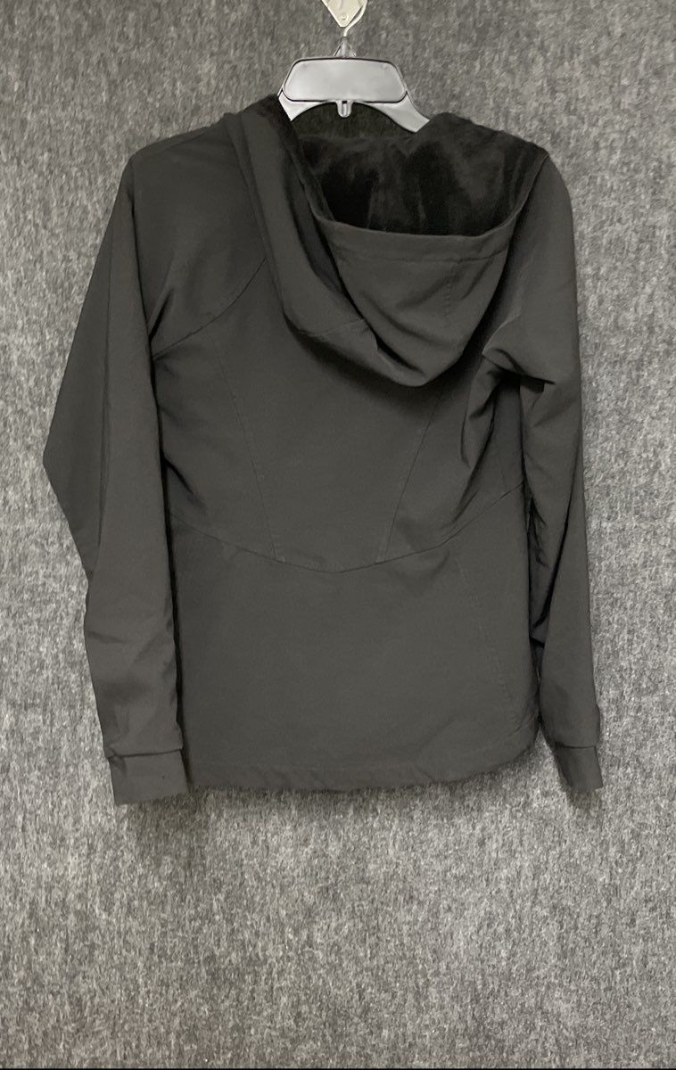 The North Face Women's Shelbe Raschel Hoodie Jacket Black Softshell Fleece Sz S