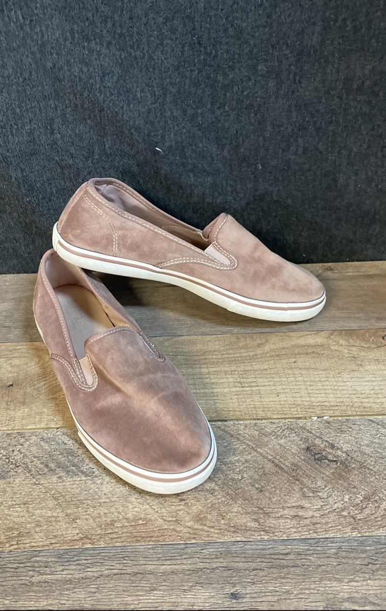 Lauren Ralph Lauren Janis Dusty Rose Slip-on Sneakers Women's Size 8B