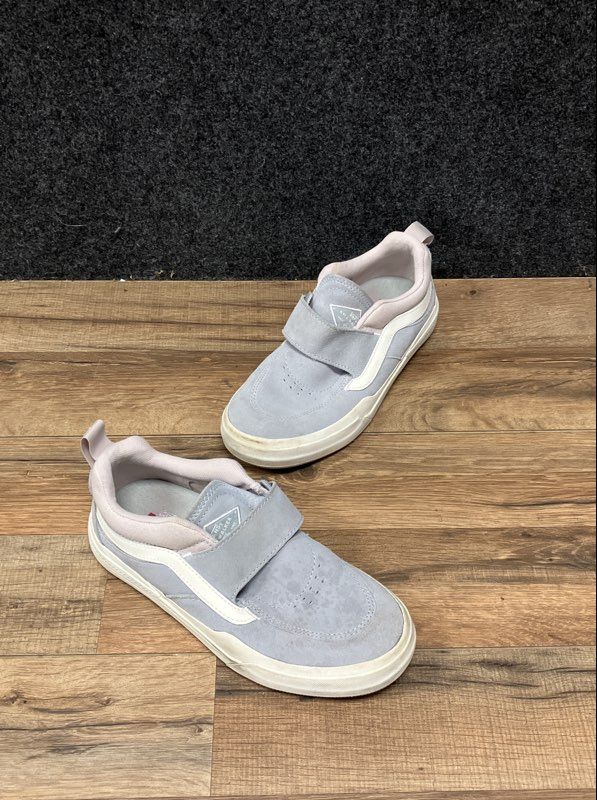 Vans Kyle Walker Pro 2 Light Blue Suede Velcro Skate Shoes Men's Size 6