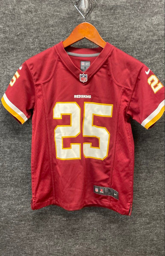 Nike Youth Washington Redskins Chris Thompson 25 Football Jersey Burgundy Sz S 8