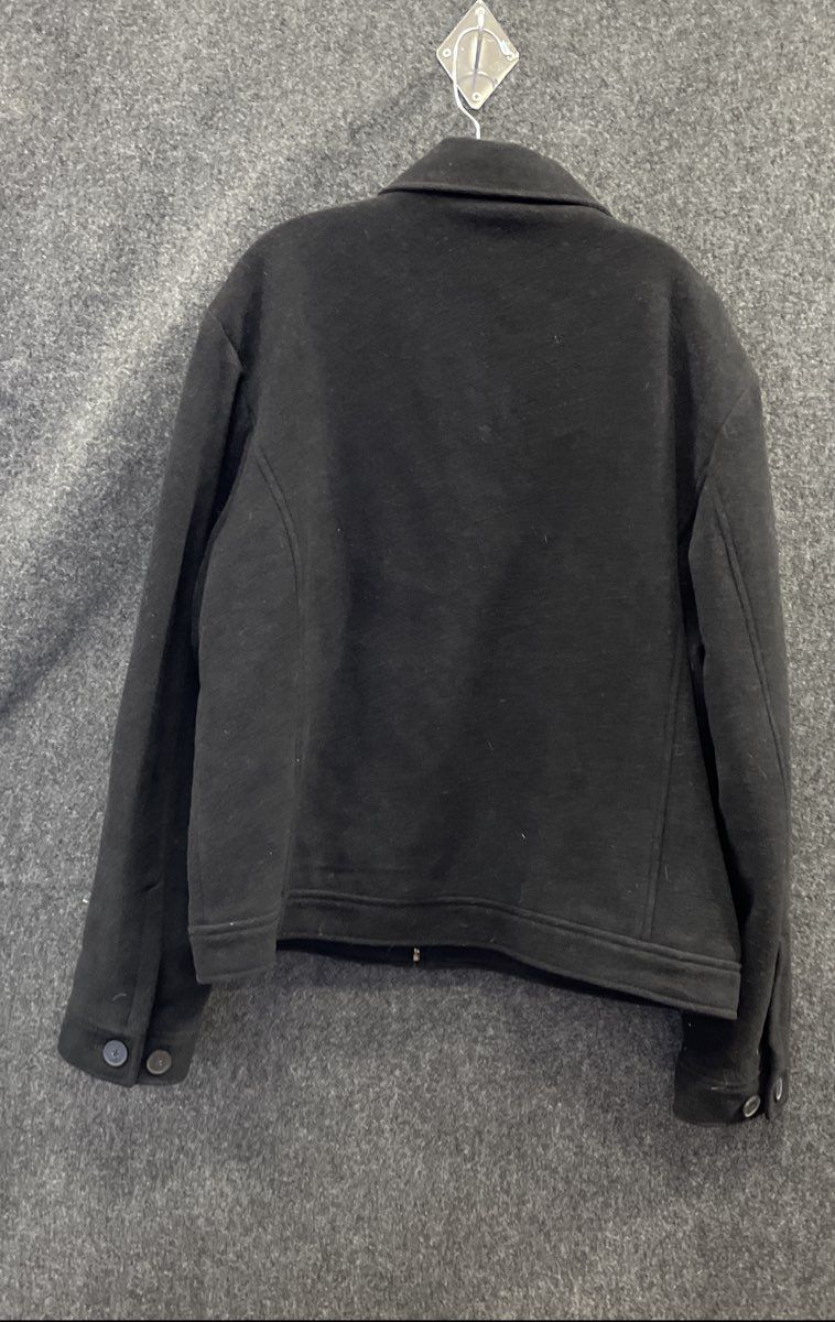 Kenneth Cole Reaction Women's Black Wool Blend Full Zip Insulated Jacket Sz XL