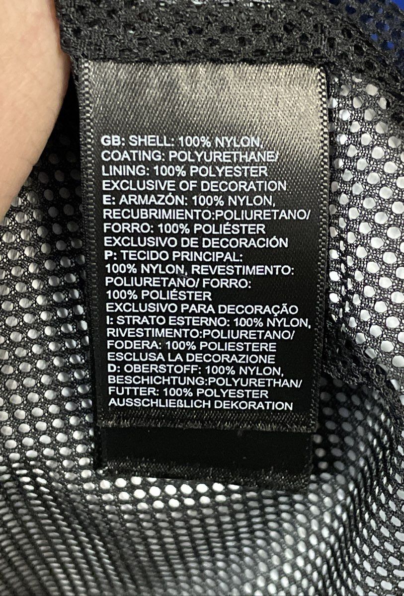 The North Face Boys' Blue Black Colorblock Hooded Windbreaker Jacket L (14/16)