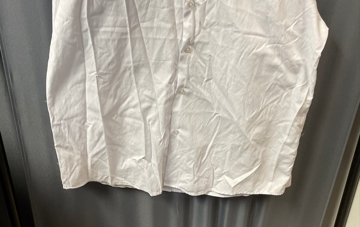 Ben Sherman Men's White Slim Fit Button Down Shirt Sz XL 17/17.5 34/35