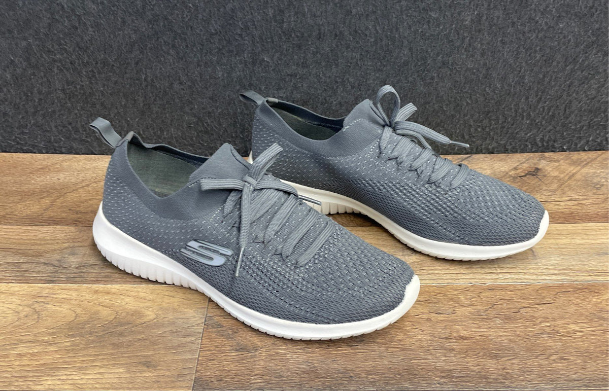 Skechers Hands Free Slip-ins Ultra Flex 3.0 Brilliant Charcoal Women's Size 10