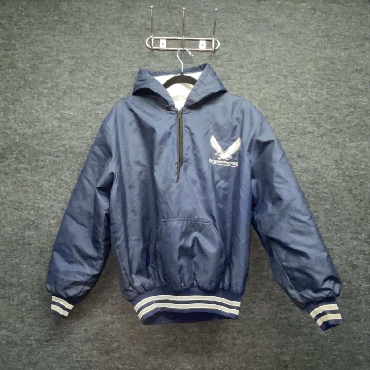 Vintage 90s Neff Women's Mary Washington College Eagles Cheerleader Jacket Sz M