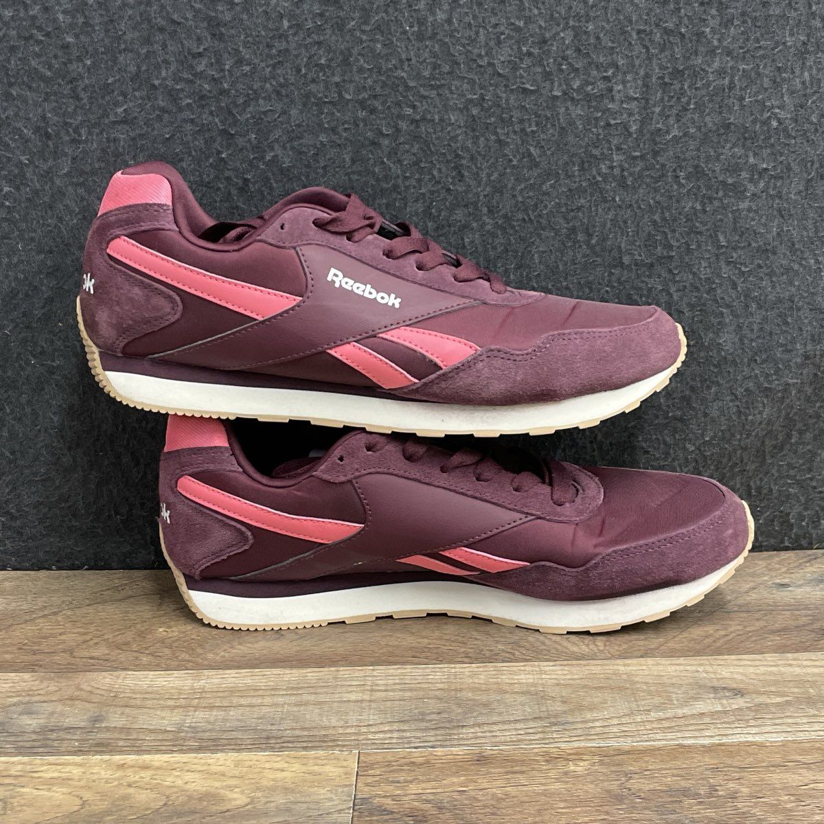 Reebok Royal Classic Jogger Burgundy Pink Women's Sneakers Size 10