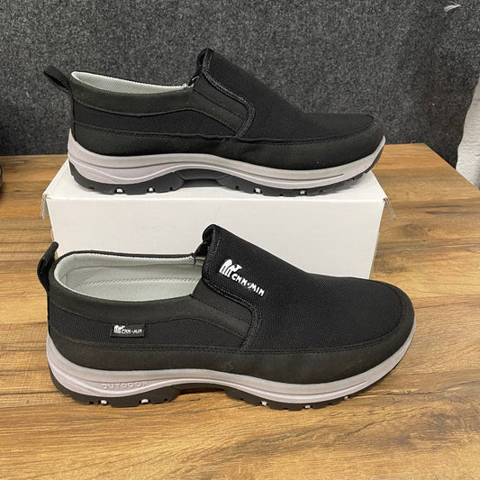 CNN MIN Outdoor Slip-On Walking Shoes Black Men's Size 11