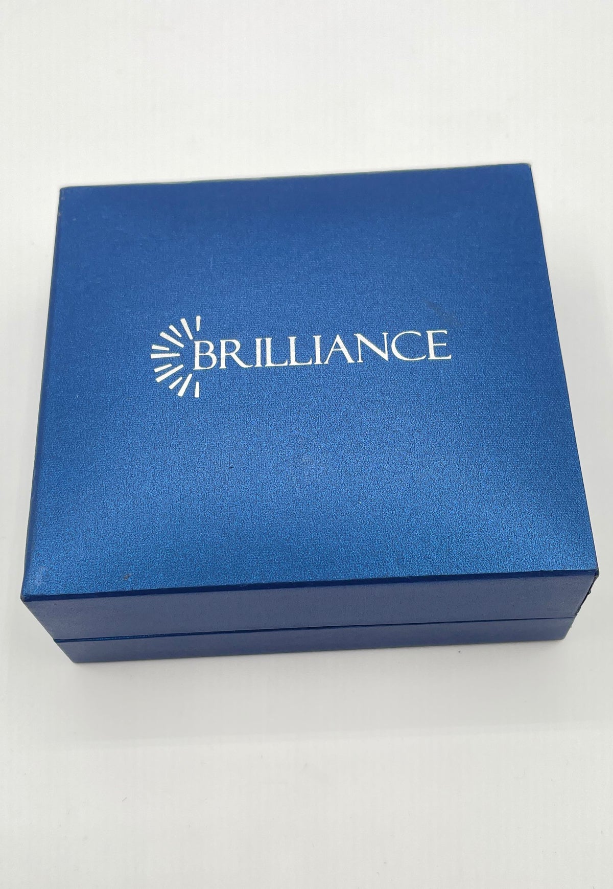 Brilliance Two Tone Brass Preciosa Crystal Heart & Wing Necklace In Box