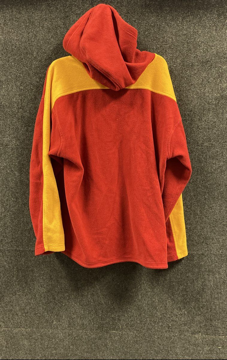Vintage Y2K Knights Athletics Men's Washington Redskins Red Full Zip Hoodie XL
