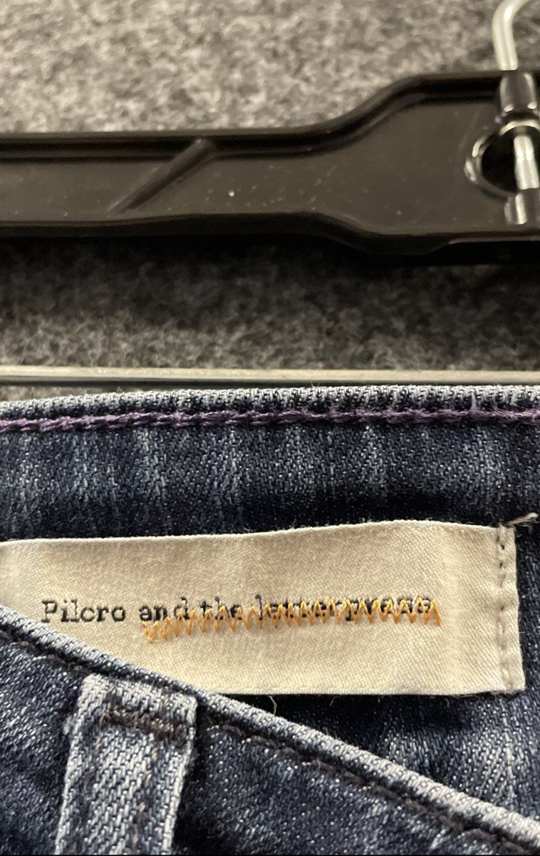 Pilcro and the Letterpress Women's Blue Supersoft Flare Bootcut Jeans Sz 26
