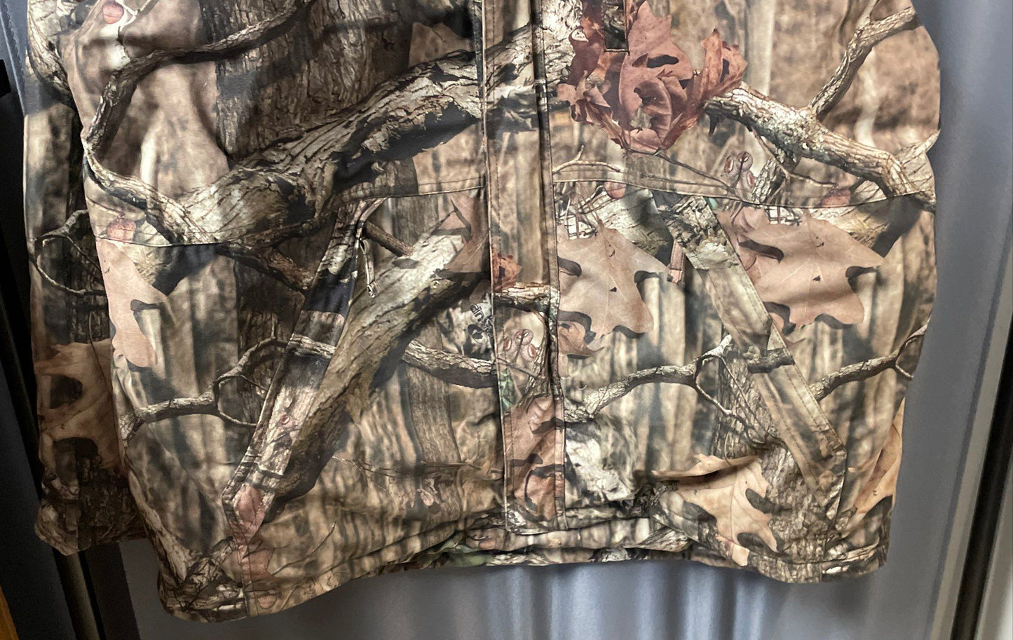 10X Men's Camo Hunting Jacket Mossy Oak Break Up Infinity Parka Sz XL