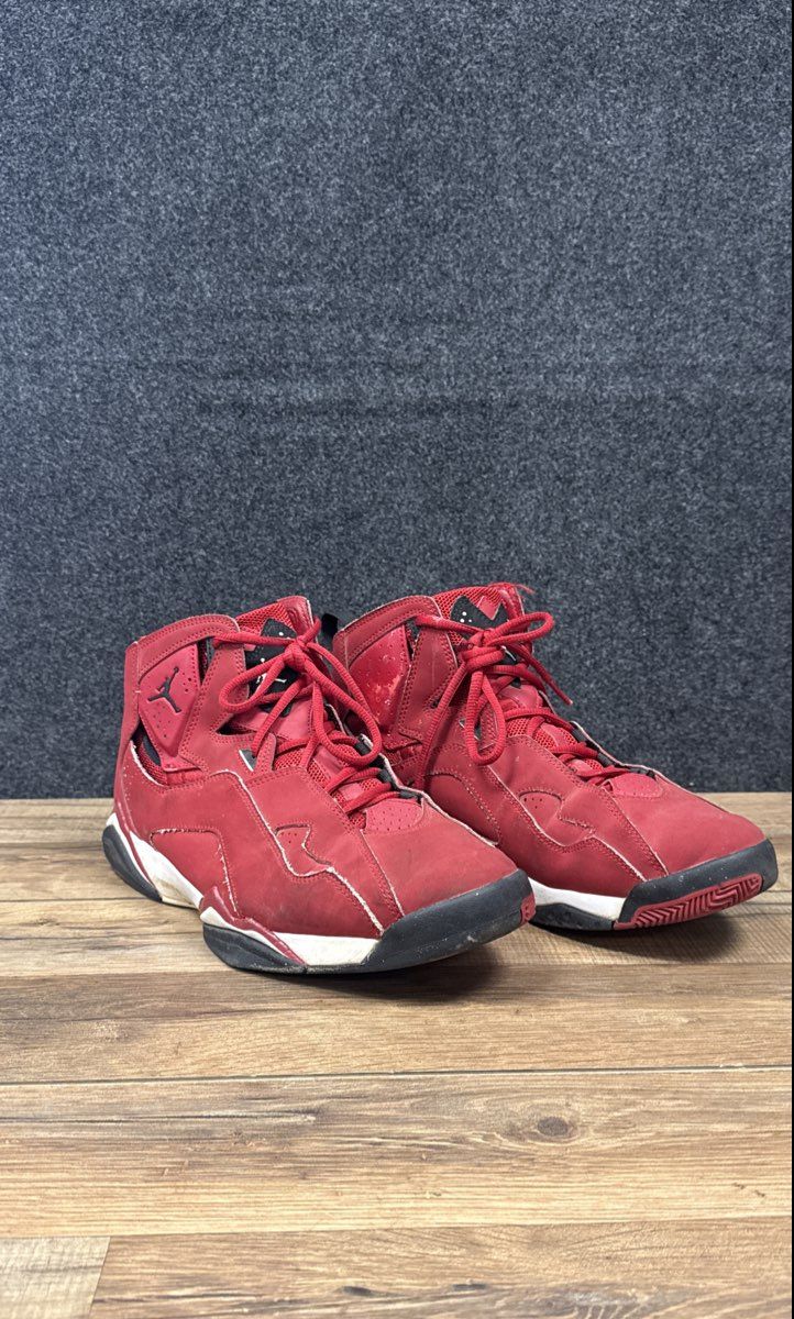 Nike Air Jordan True Flight Gym Red Black White Basketball Sneakers Size 10.5