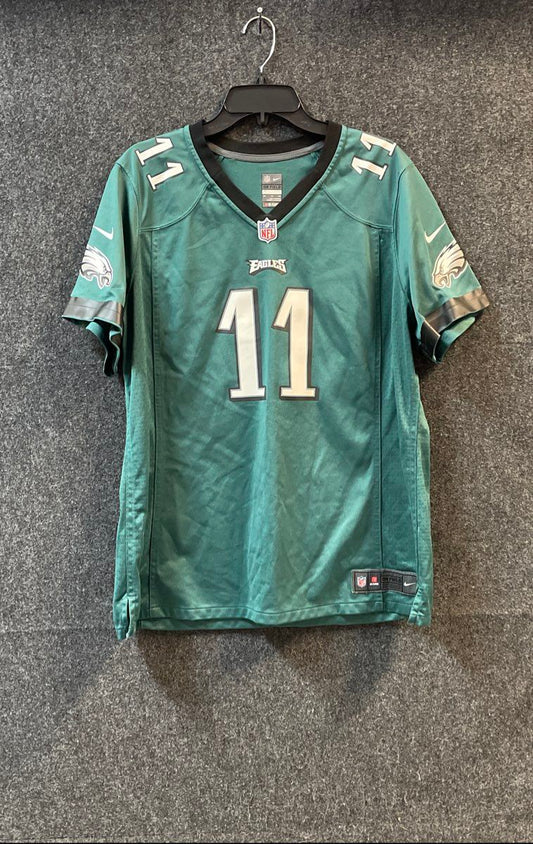 Nike Men's Philadelphia Eagles Carson Wentz #11 Football Jersey Green Sz 2XL