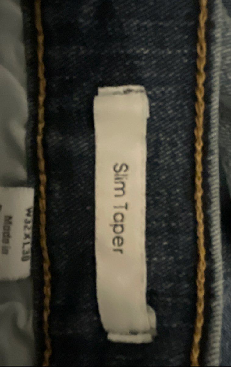 Calvin Klein Men's Slim Taper Medium Wash Blue Denim Jeans Sz 32x30