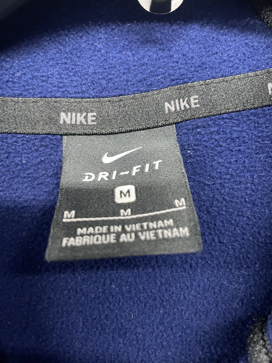 Nike Men's Blue Therma-FIT Dri-FIT Graphic Scuba Hoodie Size M