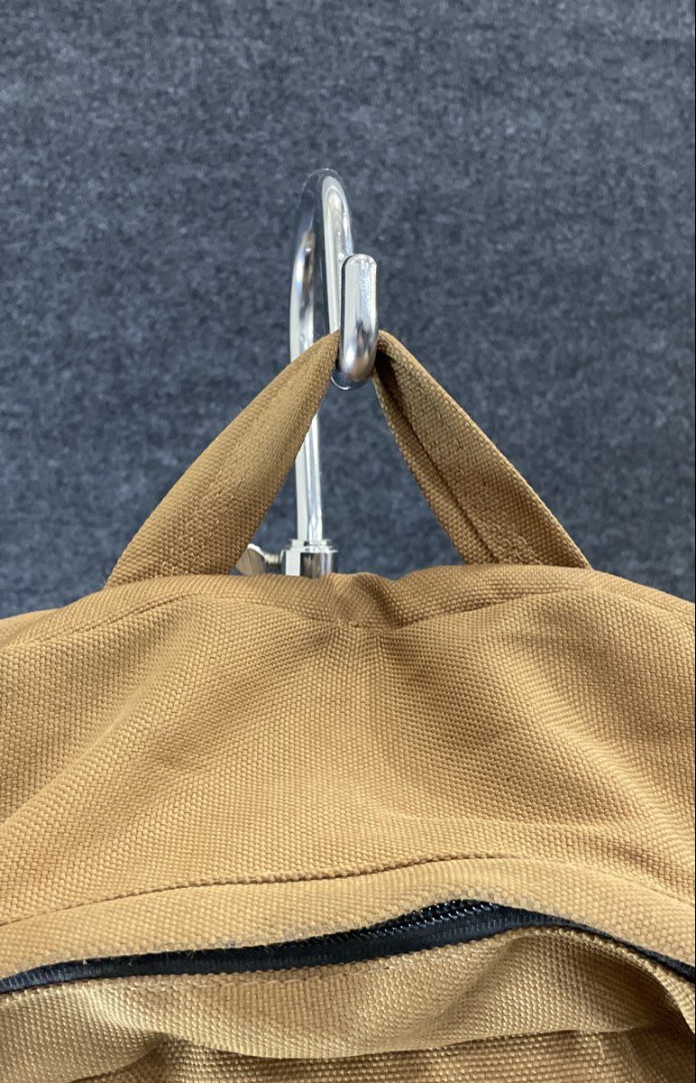 Carhartt Brown Heavy Duty Canvas Multi-Compartment Utility Laptop Backpack