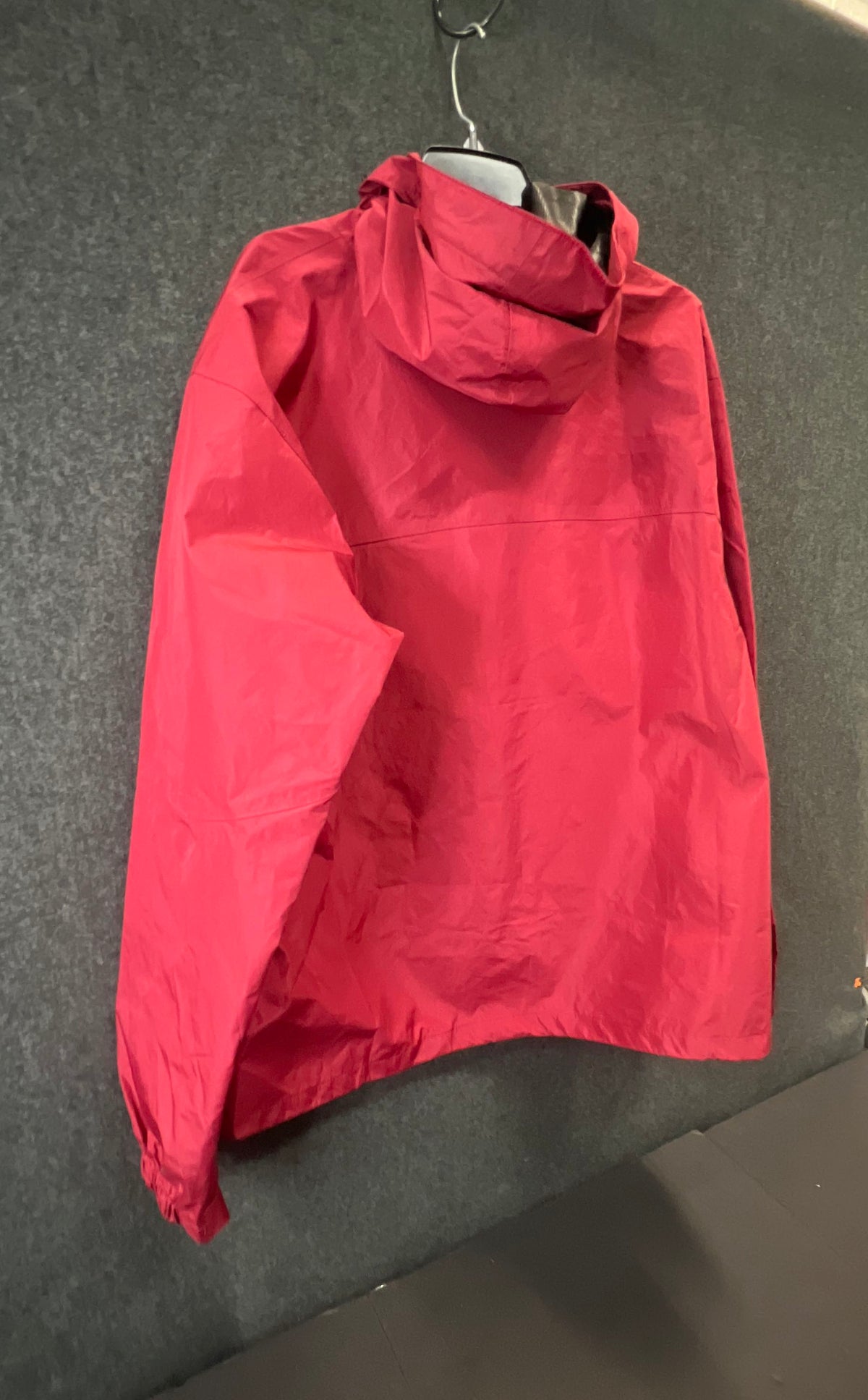 Frogg Toggs Men's Toadz Rain Jacket Red Full Zip Hooded Waterproof XL