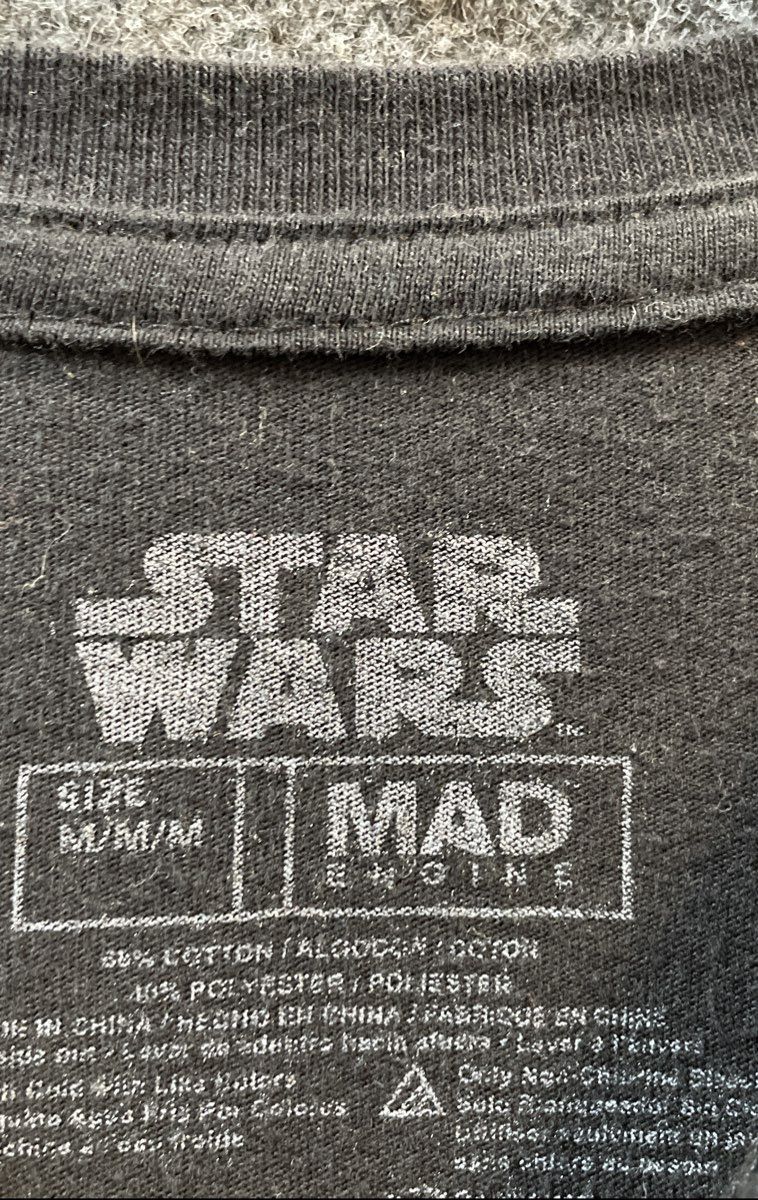 Star Wars Shirt Mad Engine Return of the Jedi Comic Cover Black Size Medium