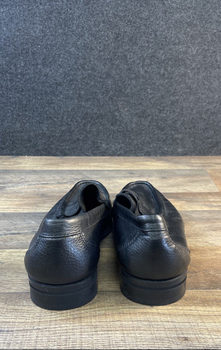 Florsheim Jasper Black Tumbled Leather Penny Loafer Men's Size 12