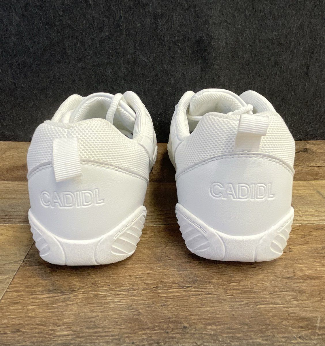 Cadidl White Cheerleading Dance Shoes Lightweight Athletic Sneakers Size Unknown